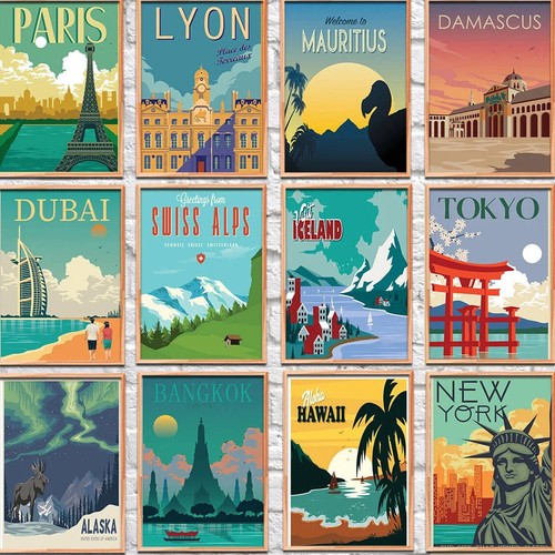 Holiday metal signs - signs, travel