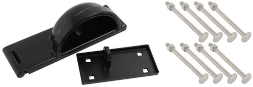 Padlock protector hasp - padlock,