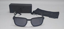 Wiley X WX Alfa Captivate Polarized Safety Sunglasses Grey Lens Matte Black NEW
