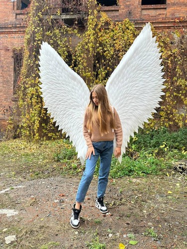 Angel wings costume - wings, white