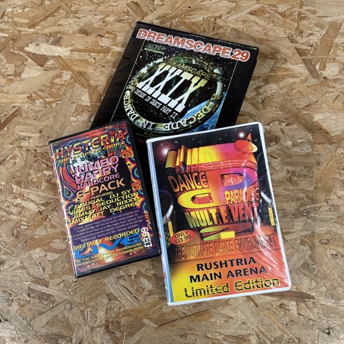 Rave tape packs selection - rave,