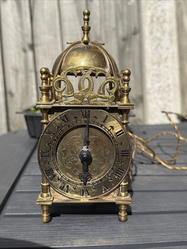 Vintage brass lantern style - lantern,