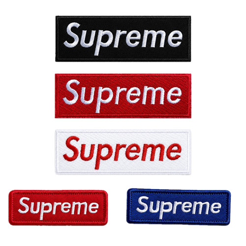 Supreme box logo embroidered - supreme,