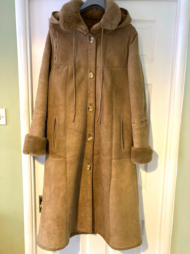 Women beige shearling - women's,