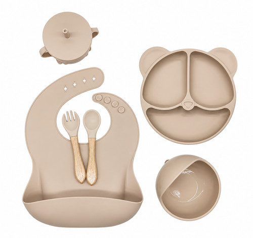 Silicone baby feeding set - silicone,