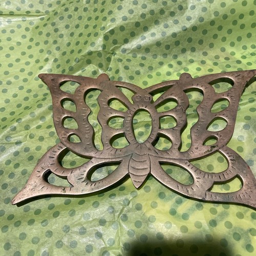 Vintage brass butterfly - vintage,