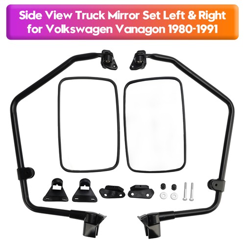 Side view truck mirror set - view,