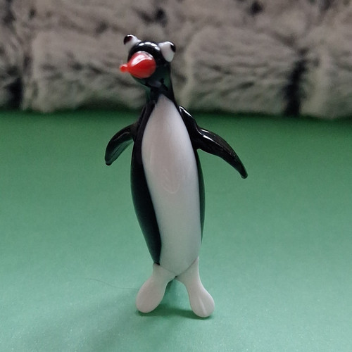 Glass crystal penguin - glass/crystal,