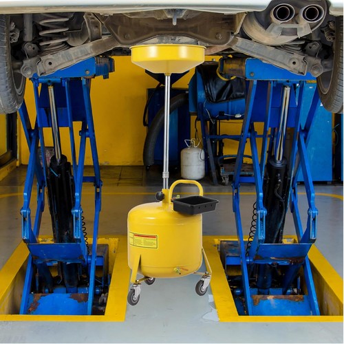 Gallon waste oil drain - 8,