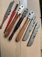 7 x Vintage Glass Cutters Inc Shaw, Grafton, Clemac & Lilberschnitt, garage find