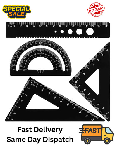 Metal protractor set - protractor,