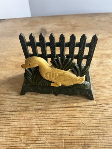 Cast iron letter rack - iron, or