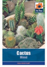 Mixed Flowering Cactus Seeds 65 Per Pack - High Quality Houseplant Seeds Cactii