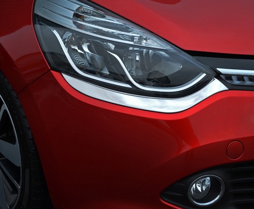 Chrome front headlamp - front,