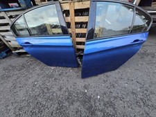 bmw 3 series f30 f31 blue Doors front back complete Breaking Parts