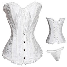 Cincher Corsets and Basques Bustier Top Overbust Burlesque Lingerie Plus Size UK