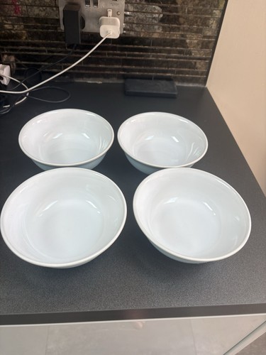 Denby blue linen bowls - denby,