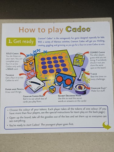 Cadoo cranium instruction 2004 - cranium,