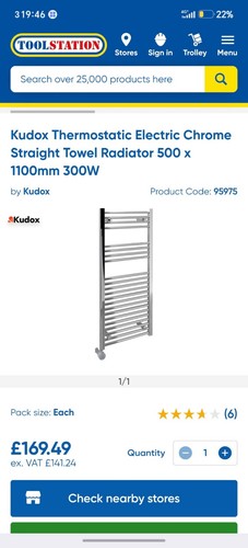 Tower radiator kudox - radiator,