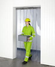 PVC Strip Curtain / Pedestrian / Cold Room / Warehouse - 2m (w)  x 2m (d)
