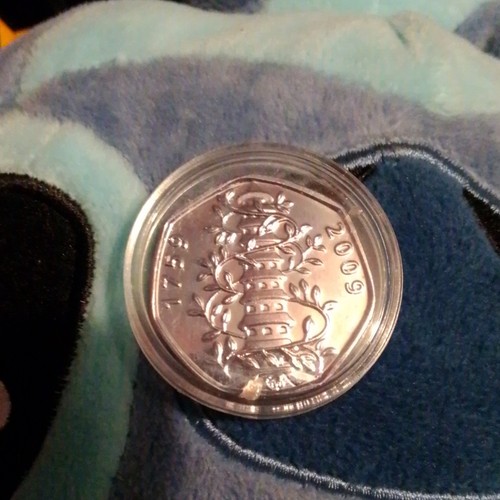 2009 50p coin kew gardens - coin,