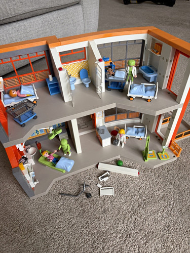 Playmobil hospital building - hospital,