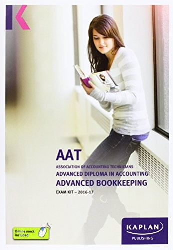 Aat advanced bookkeeping - aat,