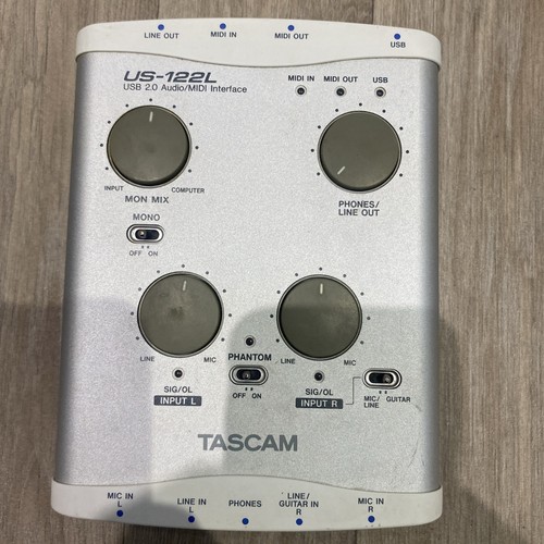 Tascam 122l usb 0 - us-122l,