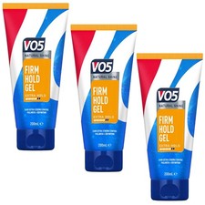 VO5 FIRM Firm Hold Styling Gel 200ML - 3 PACK