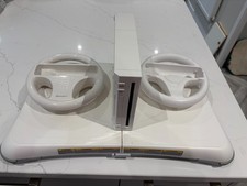 Nintendo Wii and Wii Fit. With