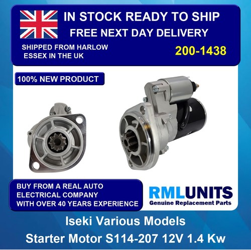 Starter motor for - motor, ts1610