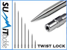 Summit Tackle TWIST LOCK bank sticks STAINLESS STEEL *ALL SIZES* carp fishing