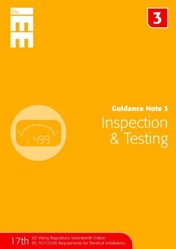 Guidance note inspection - 3:,