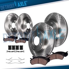 Front & Rear Disc Brake Rotors