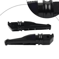 Passenger Footrests Rear Black