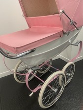 SILVERCROSS DOLLS PRAM LIMITED EDITION SPARKLY PINK PRAM
