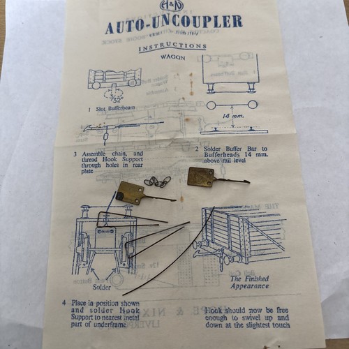 Wagon auto uncoupler - uncoupler, (3
