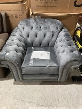Bordeaux Button Back Grey