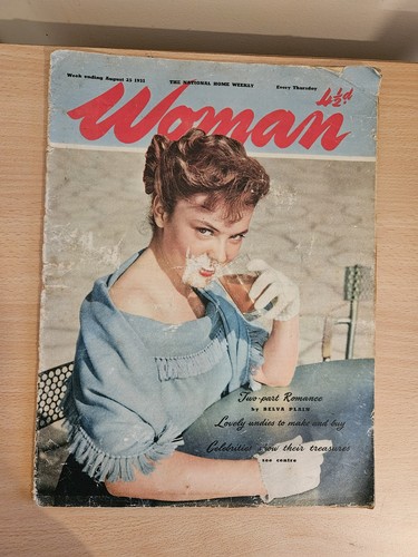 Vintage woman magazine week - woman,