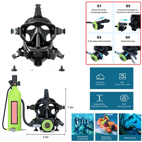 Full face diving - diving, kit