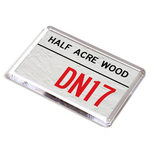 Fridge magnet half - -,