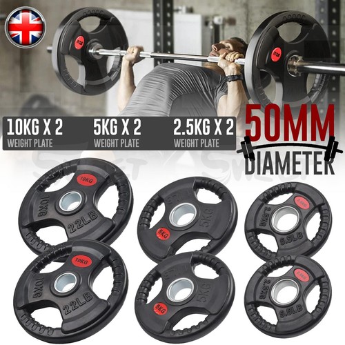 Cast iron weight plates set - cast,