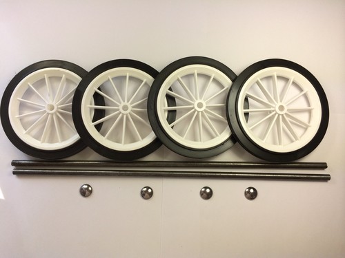 White spoked wheels - white,
