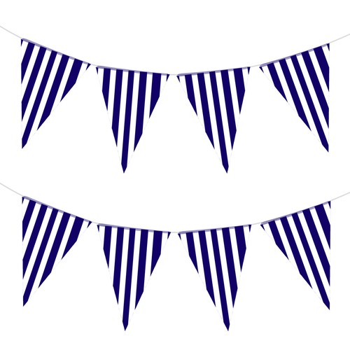 8ft triangle bunting - 8ft,