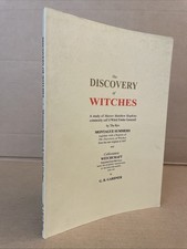 Discovery of Witches (Study of  Witch Finder Generall) - Montague Summers - 1999