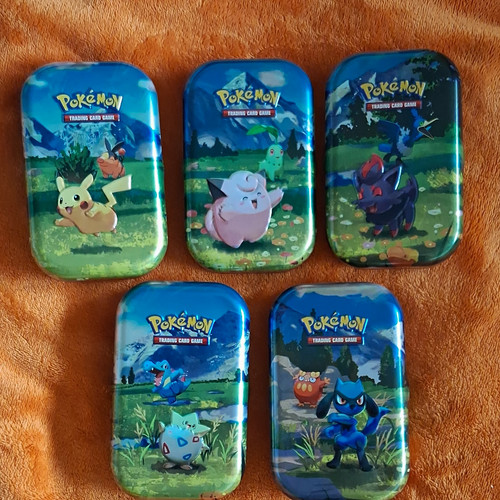 Empty pokémon tcg mini - empty, tin