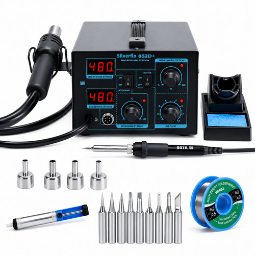 852d soldering hot air - hot, rework