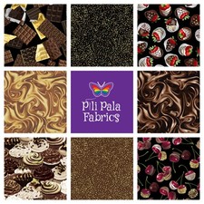 Chocolate Fabric: Benartex