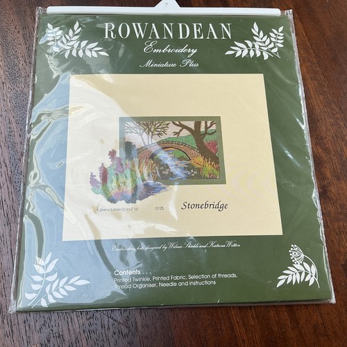 Rowandean embroidery kit - rowandean,