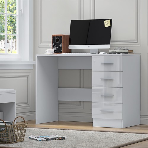 Reflect drawer desk - drawer, white
